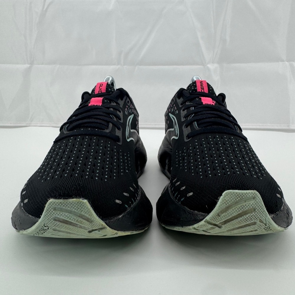 Brooks Glycerin 20 Running Shoes Womens Size 9 Black Pink Teal Athletic Sneaker - Picture 7 of 16